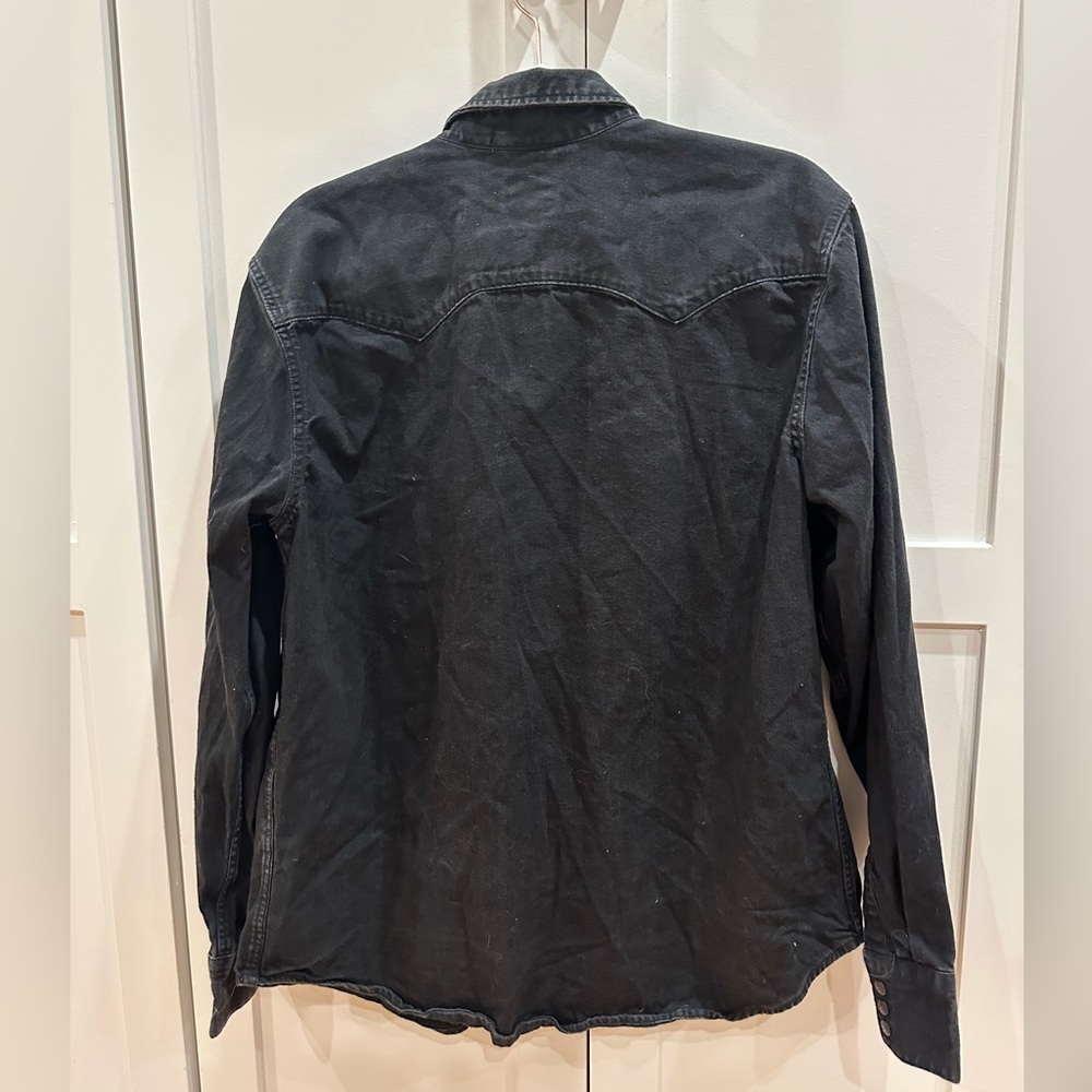 Men’s Large Levi’s Black Denim Jacket
